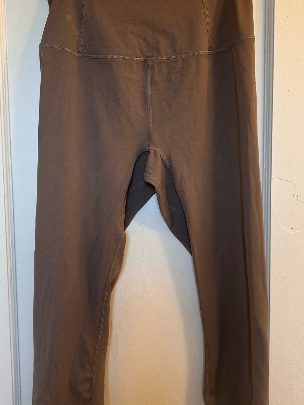 Free People Movement Never Better Capri Leggings Yoga S Taupe Athleisure - Picture 2 of 5